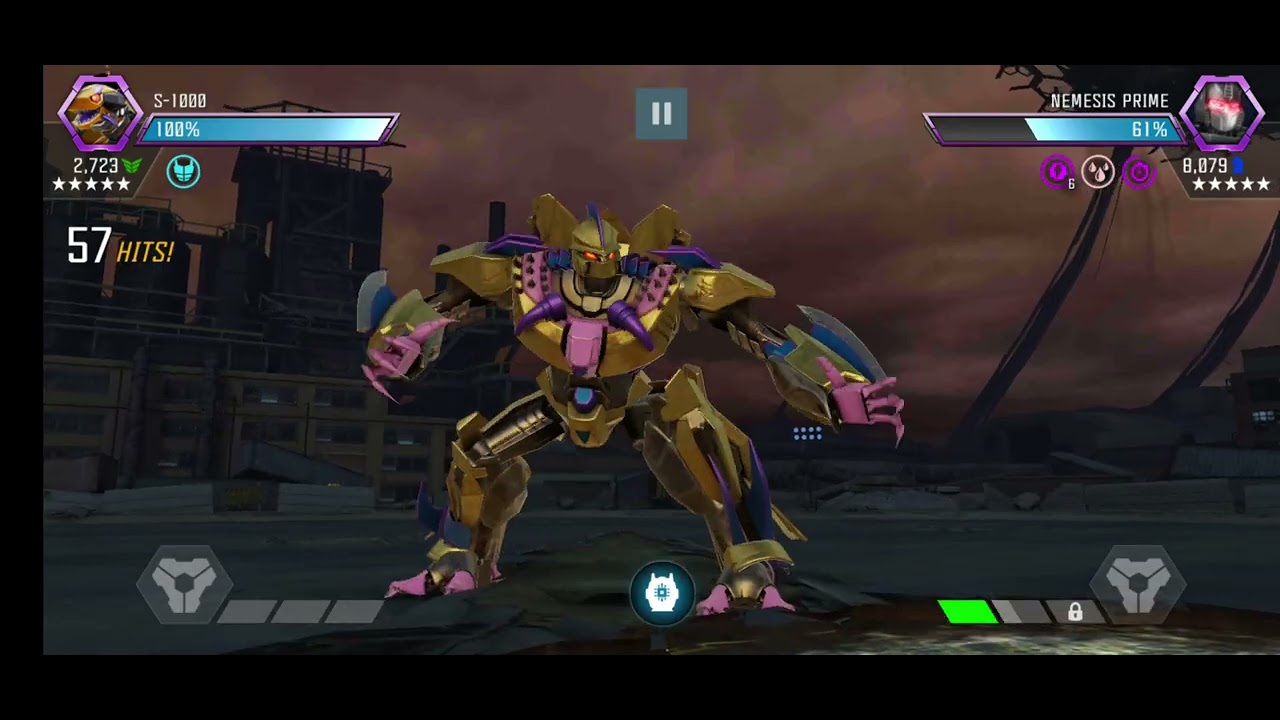 S1000 vs Nemesis Prime. Transformers to fight YouTube