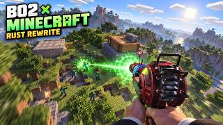 Black Ops 2 Zombies Meets Minecraft Survival | Rust Rebuild