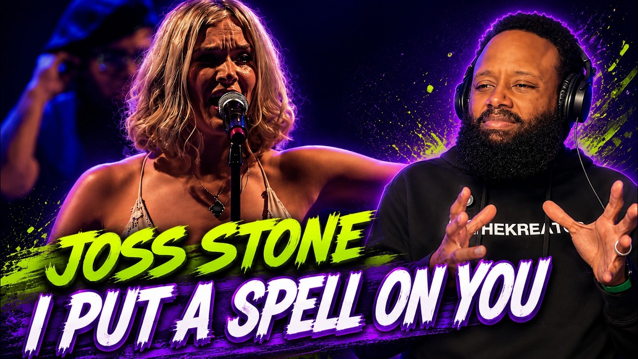 First Time Hearing Joss Stone's I Put A Spell On You (Suíça 2021) | Reaction!