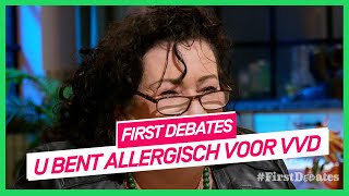 Caroline van der Plas gaat op date met zwevende kiezer | First Dates Classics | NPO 3 TV