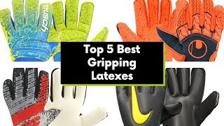 Top 5 Best Gripping Latex Goalkeeper Gloves