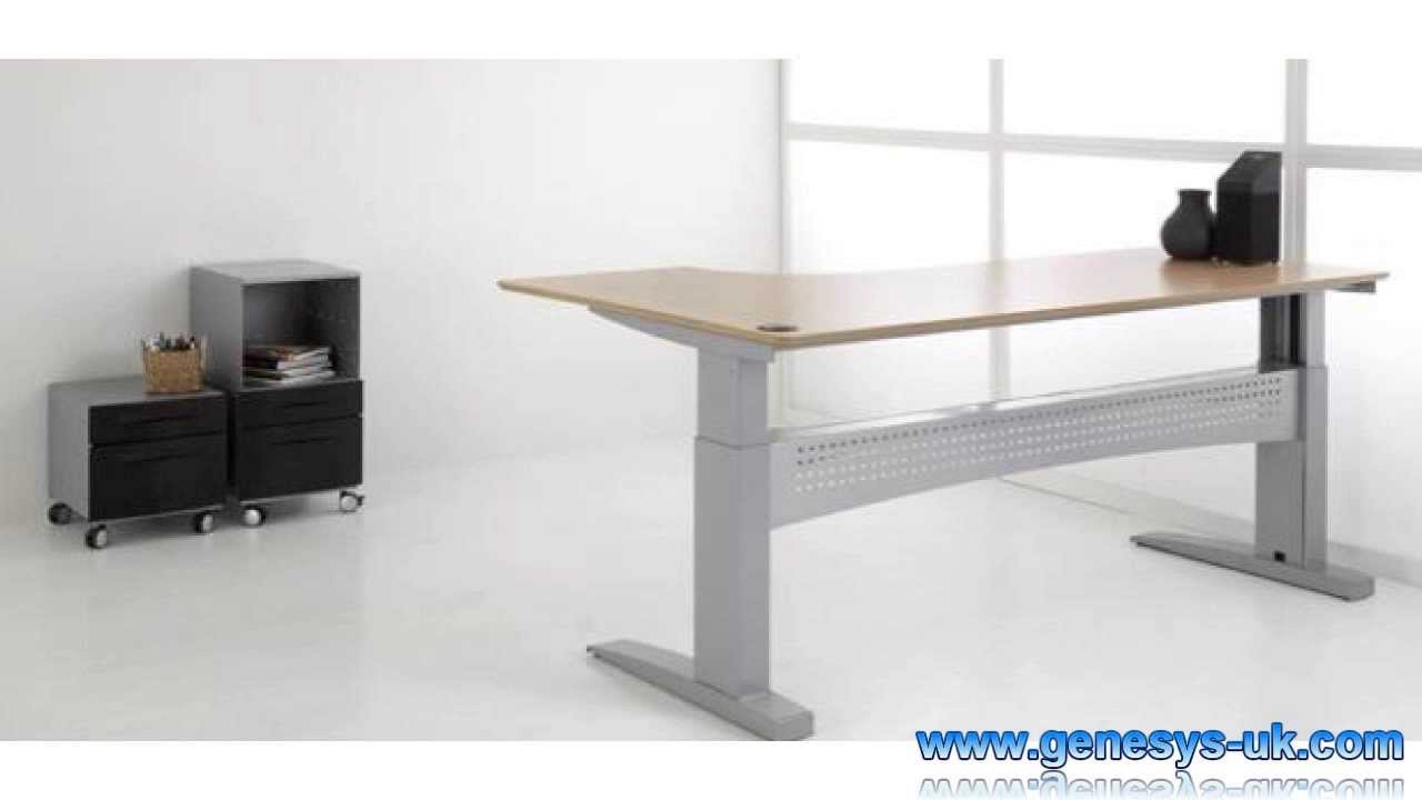 Sit Stand Desks Electric Height Adjustable Desks Youtube