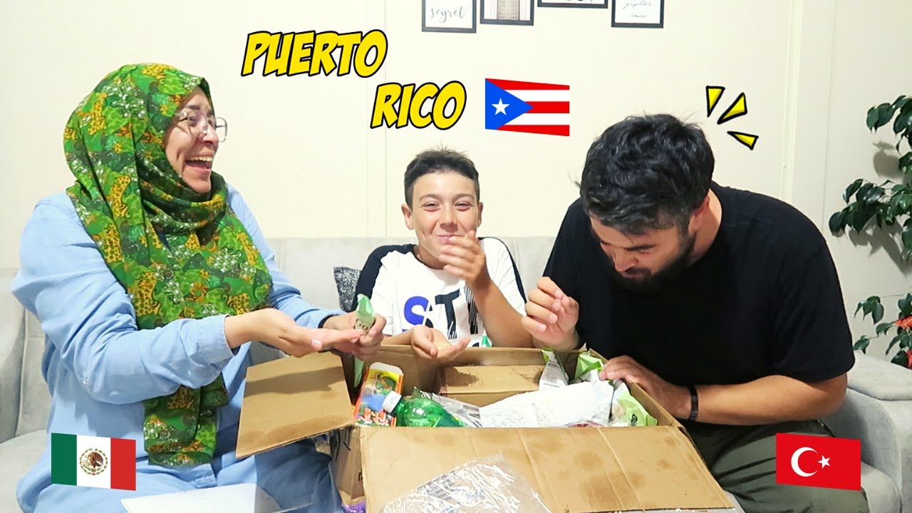 TURCOS PRUEBAN DULCES DE PUERTO RICO 🇵🇷 | Mexicana En Turquía