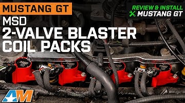 1999-2004 Mustang MSD 2-Valve Blaster Coil Packs; Red Review & Install