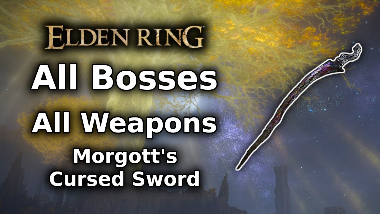 Elden Ring Morgott's Cursed Sword Playthrough