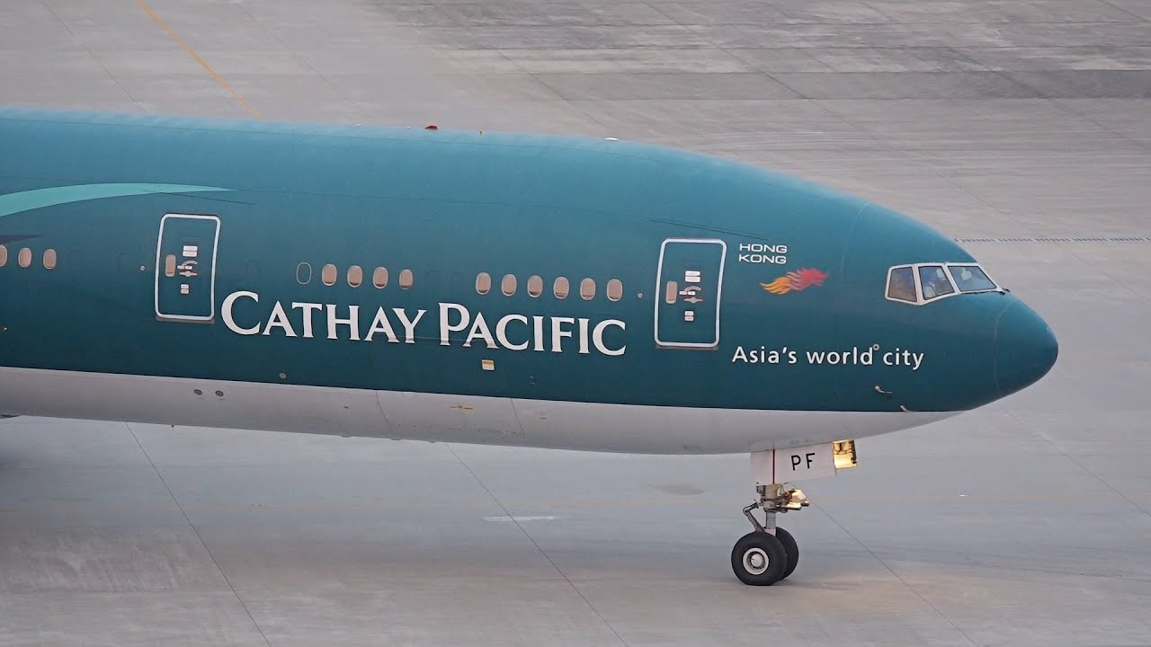 Cathay Pacific Airways Asia's World City Livery 777300ER BKPF [HND