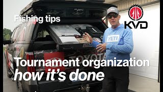 Get Organized — a Pro fishing tournament essentials walk-through with KVD screenshot 4