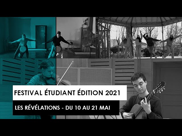 [ÉVÉNEMENT] : Festival étudiant - Les Révélations - édition 2021