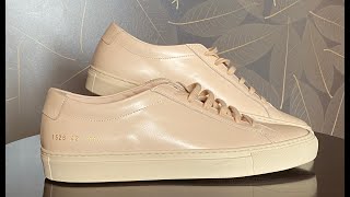 Common Projects men's original Achille's sneakers unboxing