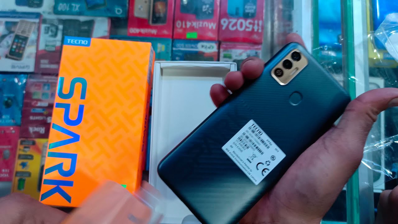 Unboxing and First Look Tecno Spark 7t 4GB+64GB I