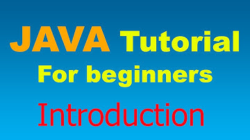Java Tutorial for Beginners - 00 - Introduction to Java