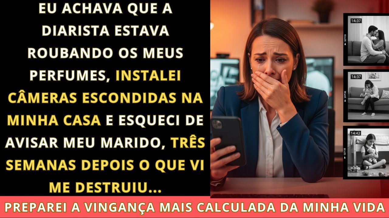 Esqueci de contar para o meu marido sobre as câmeras escondidas que instalei, então decidi apenas...