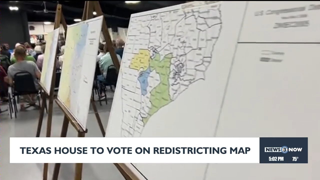 Texas House to vote on redistricting map - YouTube