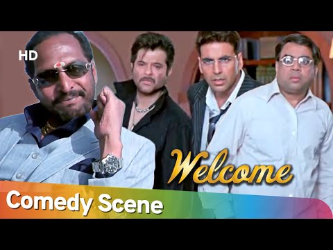 Best Comedy Scenes of Superhit Comedy Movie Welcome | Nana Patekar - Akshay Kumar -Paresh Rawal