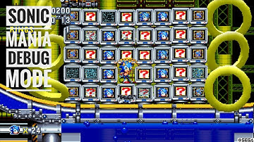 Sonic Mania | How To Unlock Debug Mode & Level Select On PS4 (Guide with Commentary)