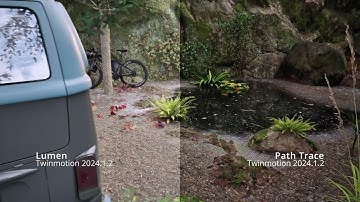 lumen vs path trace #twinmotion #twinmotionrendering #architecture #twinmotion 2024.1.2 @polygoncg