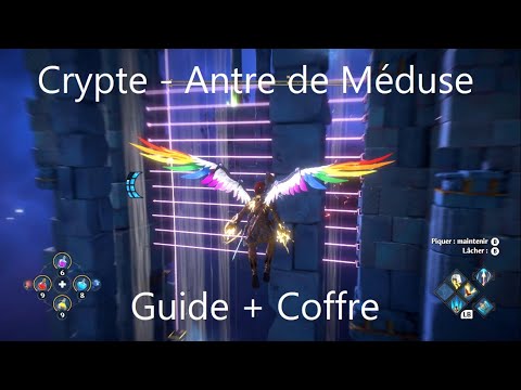 Immortals Fenyx Rising - Crypte Antre de Méduse (Guide + coffre)