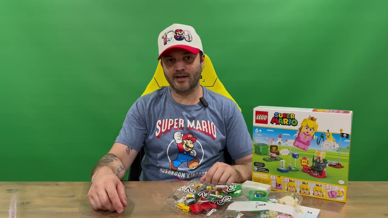 Ep 2542 - Lego Super Mario Adventures With Interactive Lego Peach