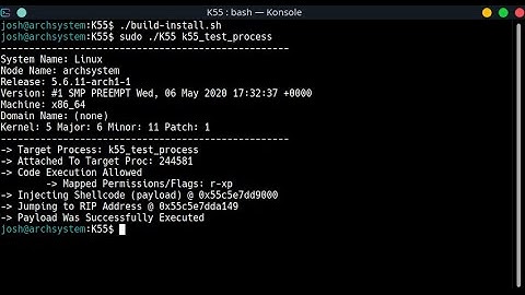 K55 - Linux x86_64 Process Injection Utility: Boosting Program Capabilities with C++14 #kali