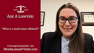 What is a small estate affidavit?