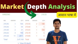 | Market Depth Analysis For Beginners | Market Depth Analysis in Hindi | Boom Trade | Aryan Pal screenshot 3