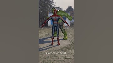 Hulk Attack Vs Spider-Man Real Life #shorts #hulk