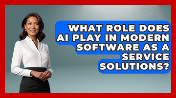What Role Does AI Play in Modern Software as a Service Solutions? | The SaaS Pros Breakdown News