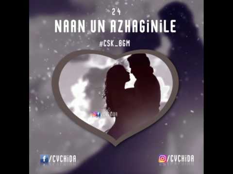 Naan Un Azhaginile BGM - Tamil Whatsapp Status Video - CSK BGM