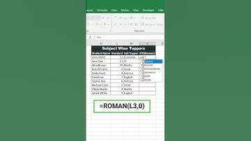 Don’t Do This When Using Roman Numbers in Excel! #excel #exceltricks #exceltutorial