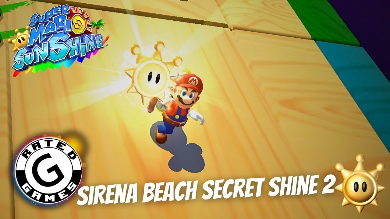 Sirena Beach Secret Shine 2 (Super Mario Sunshine) 