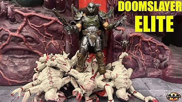 McFarlane Doom Slayer Doom Dark Ages Elite Action Figure Review & Comparison