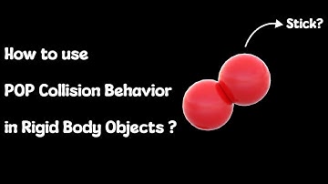 How to use POP Collision Behavior with Rigid Bodies in Houdini? (Kind of)