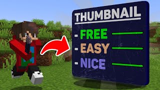 How To Create A Minecraft SMP Thumbnail For *100% FREE!* (Beginners Guide)