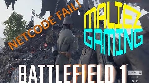 SO I FINALLY GOT MY SHARE || NETCODE || BATTLEFIELD 1