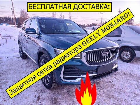 Защитная сетка радиатора Geely Monjaro маджаро Расскажу как отличить оригинал от не оригинала 🔥