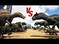 Jurassic Park Expansion MOD VS Ark Dinos || Ark Battle