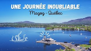 🚴🚣CHARMANTE ville de MAGOG à découvrir + Marais, Kayak, Vélo | Québec