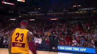 Fans in Miami Give LeBron James a Standing Ovation