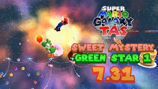[TAS] SMG2: Sweet Mystery Green Star 1 in 7.31s