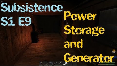 Power Storage and Generator!! Let