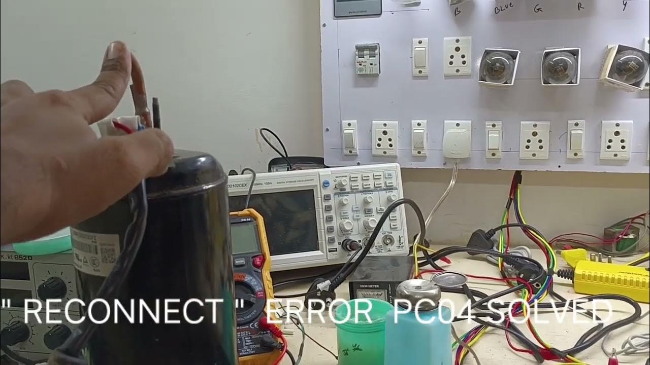 "RECONNECT" ERROR PC04 SOLVED YouTube
