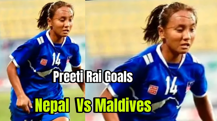 SAFF Women's Championship 2024 Nepal Vs Maldives #Preeti Rai Goals🌹⚽️