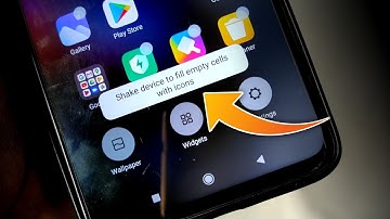 Shake Device to fill empty cells with icons in Redmi Phones | What is shake device to fill empty cel