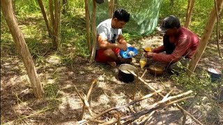 Caldeirada de Curimatã em meio a Natureza