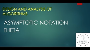 1.5.6.Asymptotic Notation Theta in Tamil