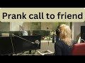 Prank call to friend  very funny call  prank call  ijaz rajput