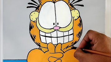 How To Draw Garfield Step By Step Easy