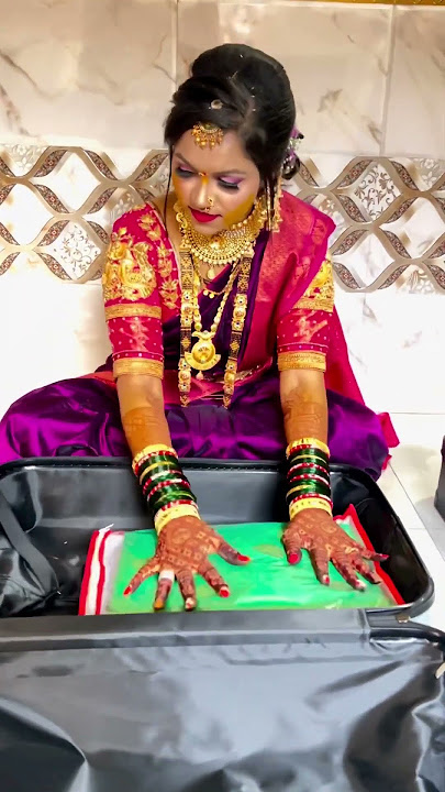 Majhi doli chalali go #bride #wedding