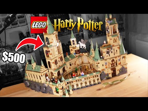 Updated LEGO Harry Potter Hogwarts Castle layout combining all the