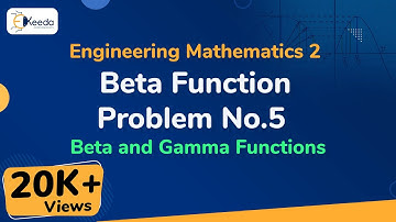 Beta Function Problem No.5 - Beta and Gamma Functions - Engineering Mathematics 2